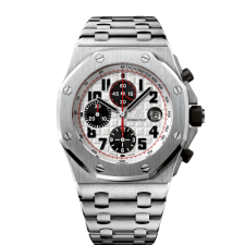 Audemars Piguet Royal Oak 2009 Silver Theme Edition 26170 White Dial