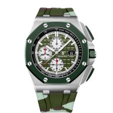 Audemars Piguet Royal Oak Offshore 26400 Chronograph Army Green Dial 44mm