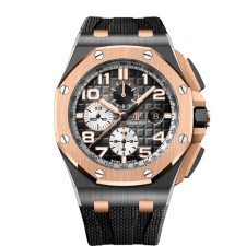 Audemars Piguet Royal Oak Offshore 26405NR Chronograph Rose Gold Black Dial 44mm