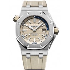 Audemars Piguet Royal Oak Offshore Diver 2018 Automatic Watch Beige 42mm