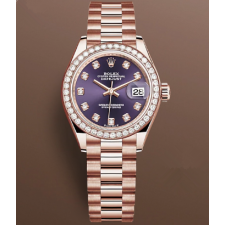 Rolex Lady-Datejust 279135rbr-0020 Automatic Watch Purple Dial 28mm