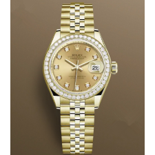 Rolex Lady-Datejust 279138rbr-0024 Automatic Watch Golden Dial 28mm