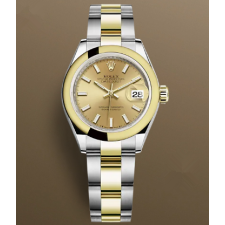 Rolex Lady-Datejust 279163-0002 Automatic Watch Golden Dial 28mm