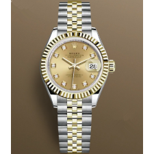 Rolex Lady-Datejust 279173-0011 Automatic Watch Golden Dial 28mm