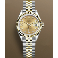 Rolex Lady-Datejust 279173-0021 Automatic Watch Golden Dial 28mm