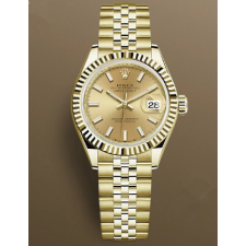 Rolex Lady-Datejust 279178-0003 Automatic Watch Golden Dial 28mm