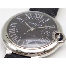 Cartier Ballon Bleu Swiss 2824 Automatic Watch - Black Dial For Men 42mm