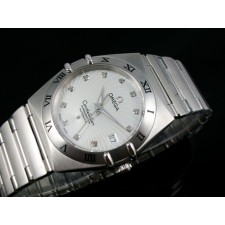Omega Constellation OM6262 Automatic-White Dial-Stainless Steel TT Linked Strap