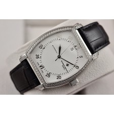 Vacheron Constantin Malte Oblong Shape Diamonds Swiss ETA2824-White