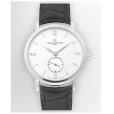 Vacheron Constantin Traditionnelle Silver Gray Swiss 2824 Mechanical Man Watch 81160/000G-9062 