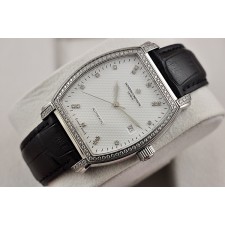 Vacheron Constantin Malte Oblong Shape Diamonds Swiss ETA2824-White