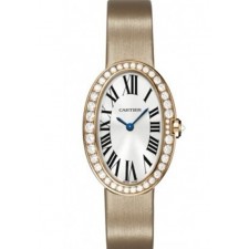 Cartier Baignoire White Swiss Quartz Ladies Watch WB520004