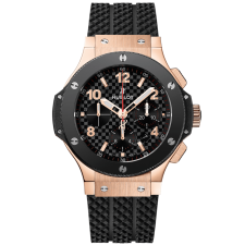 Hublot Big Bang Automatic Chronograph Rose Gold Ceramic Bezel 301.PB.131.RX - 44mm