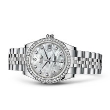 Rolex Datejust Ladies 178384-0004 Swiss Automatic MOP Dial 31MM