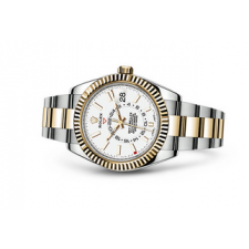 Rolex 2017 Sky-Dweller 326933 Swiss Automatic Watch White Dial