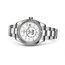 Rolex 2017 Sky-Dweller 326934 Swiss Automatic Watch White Dial