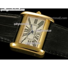 Cartier Dividan Mid Sized Swiss ETA 2617 Automatic Watch - Rose Gold
