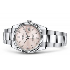 Rolex Oyster Perpetual Date 115234-0006 Swiss Automatic Pink Dial 34MM