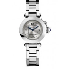  Cartier Pasha White Swiss Quartz Ladies Watch W3140007