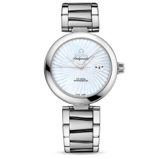Omega De Ville Ladymatic Automatic Watch White Dial 34mm  