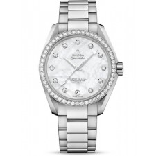 Omega Seamaster Aqua Terra 150m Ladies Watch MOP Dial 38.5mm