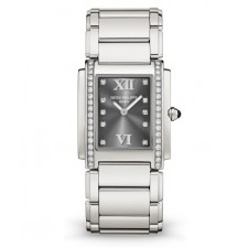  Patek Philippe Twenty~4 Quartz Swiss E 15 Ladies Watch 4910/10A-010 Gray Dial