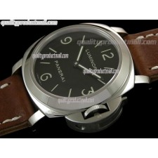 Panerai PAM112 1:1 Mirror Replica Quartz  Watch - Walnut Tan Leather Strap