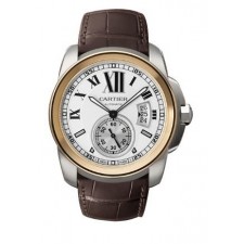 Cartier Calibre de Cartier White Swiss 2824 Automatic Man Watch