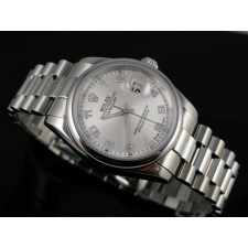 Rolex Datejust E743 Automatic-Silver Dial Number Markers-Stainless Steel Strap