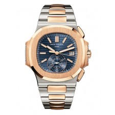 Patek Philippe Nautilus Automatic Watch 5980-1AR-001 Blue Dial 40.5mm