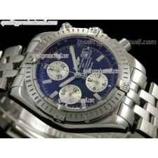 Breitling Choromat Evoluliton V3 Chronograh - Black Dial - White Subdials