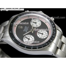 Rolex Daytona Paul Newman Chronograph-Black Dial White Subdials-Black Bezel