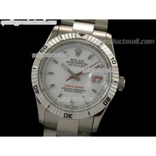 Rolex Turn O Graph - White Dial - Stainless Steel Oyster Strap