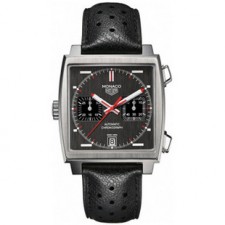 Tag Heuer Monaco Calibre 11 Automatic Chronograph CAW211B.FC6241 Black Dial