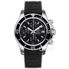 Breitling SuperOcean Automatic Chronograph Black Dial 42mm