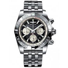 Breitling Chronomat Automatic Chronograph Black Dial 44mm