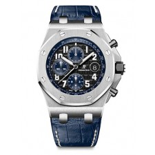 Audemars Piguet Royal Oak Offshore 2017 Chronograph 26470 Blue Ring 42mm