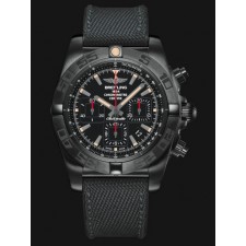 Breitling Chronomat BlackSteel Automatic Chronograph Black Dial 44mm