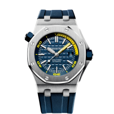 Audemars Piguet Royal Oak Offshore Diver 2017 Automatic Watch Blue/Yellow