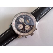 Breitling Navitimer White functional subdials, showing Elegant, Steady breath