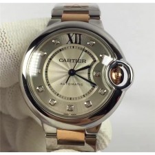 Cartier Ballon Bleu Automatic Watch 33mm Rose Gold