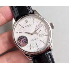 Rolex Cellini Date Swiss 3165 Automatic Watch White Dial 39MM 