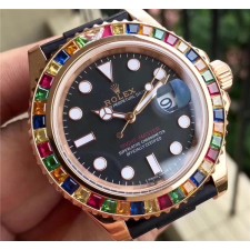 Rolex Yacht-Master Automatic Watch Colorful Bezel 40mm 