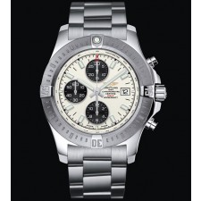 Breitling Colt Automatic Chronograph White Dial 44mm