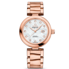Omega De Ville Ladymatic Automatic Watch Rose Gold 34mm  
