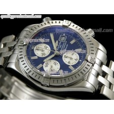 Breitling Choromat Evoluliton V3 Chronograh - Blue Dial