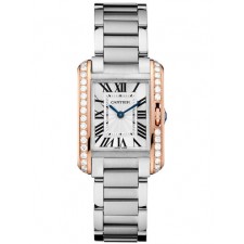 Cartier Tank Anglaise W3TA002 Quartz Watch Size S