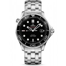 Omega Seamaster Diver 300m Automatic Watch Black Dial 41mm