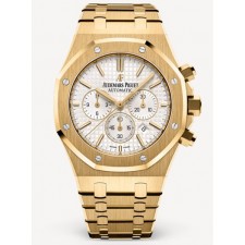 Audemars Piguet Royal Oak Chronograph 2632BA.OO.1220BA.01 Full Gold White Dial