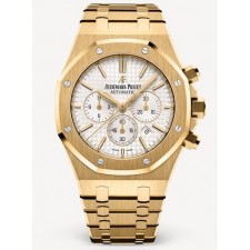 Audemars Piguet Royal Oak Chronograph 2632BA.OO.1220BA.01 Full Gold White Dial